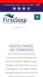 Mobile Screenshot of firststep-mi.org